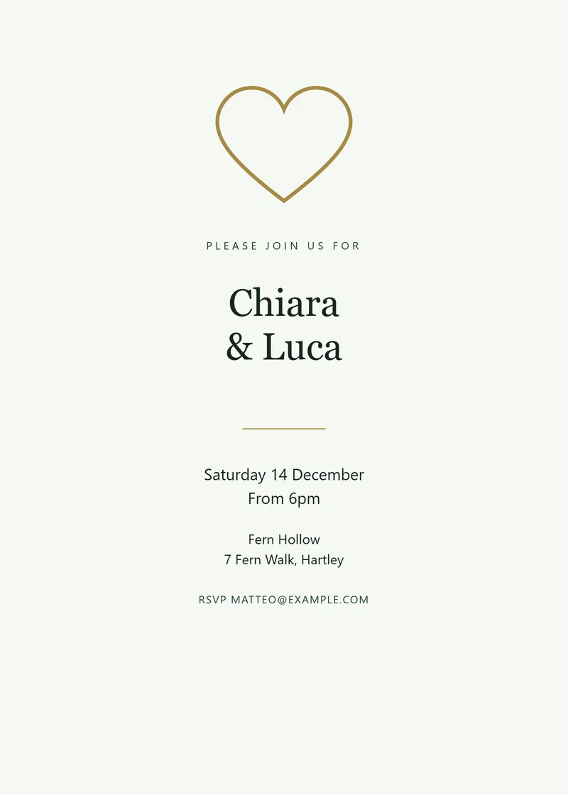 Forest Crest Anniversary Party Invitation - a luxury invitation design
